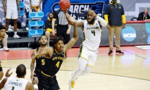 Coppin State Eagles at Norfolk State Spartans AI NCAA Basketball Prediction 3/9/2023