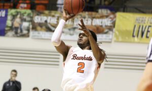 California Baptist Lancers at Sam Houston State Bearkats AI NCAA Basketball Prediction 3/9/2023