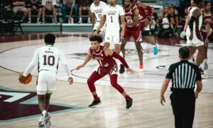 Georgia Bulldogs at South Carolina Gamecocks AI NCAA Basketball Prediction 3/4/2023