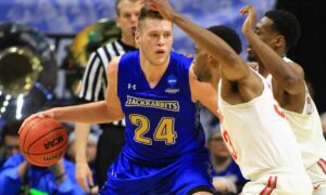 North Dakota State Bison at South Dakota State Jackrabbits AI NCAA Basketball Prediction 3/6/2023