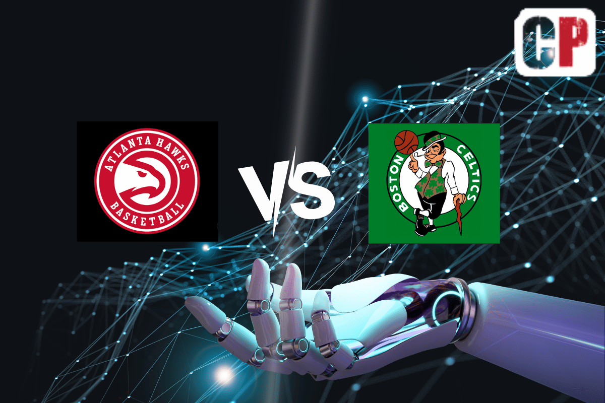 Atlanta Hawks at Boston Celtics AI NBA Basketball Prediction 4/18/2023