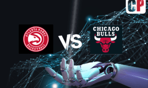 Atlanta Hawks at Chicago Bulls AI NBA Basketball Prediction 4/4/2023