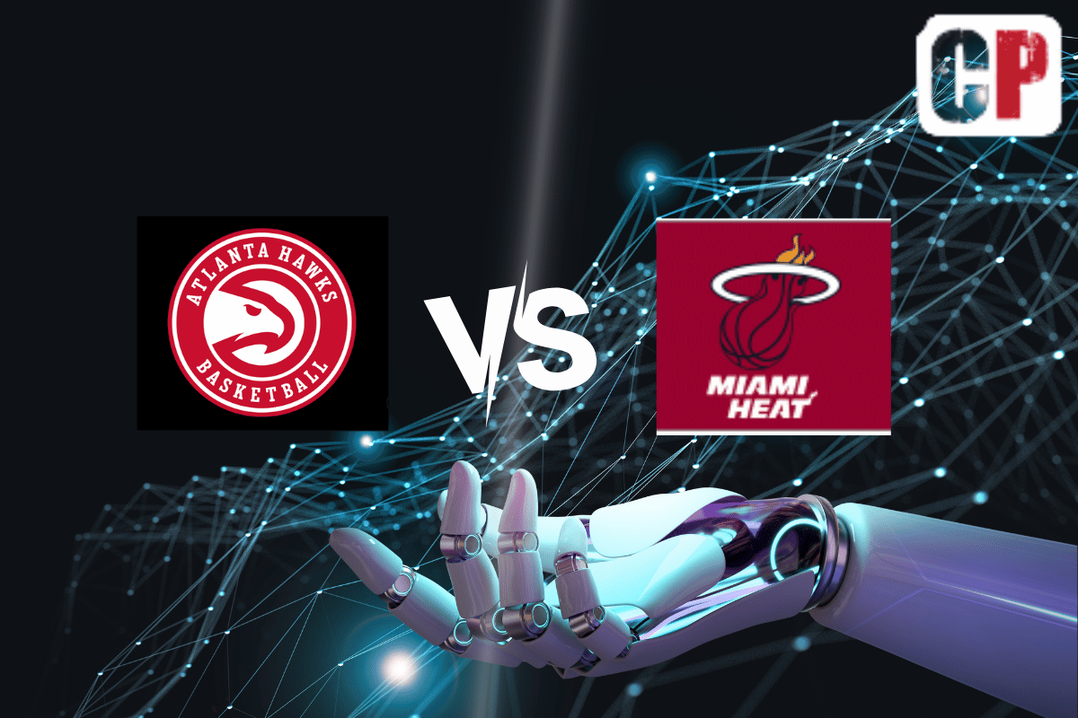 Atlanta Hawks at Miami Heat AI NBA Basketball Prediction 4/11/2023