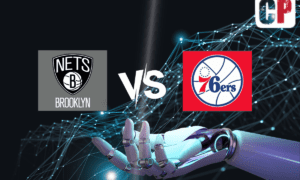 Brooklyn Nets at Philadelphia 76ers AI NBA Basketball Prediction 4/15/2023