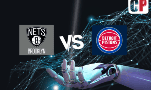 Brooklyn Nets at Detroit Pistons AI NBA Basketball Prediction 4/5/2023