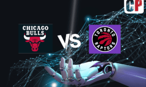 Chicago Bulls at Toronto Raptors AI NBA Basketball Prediction 4/12/2023
