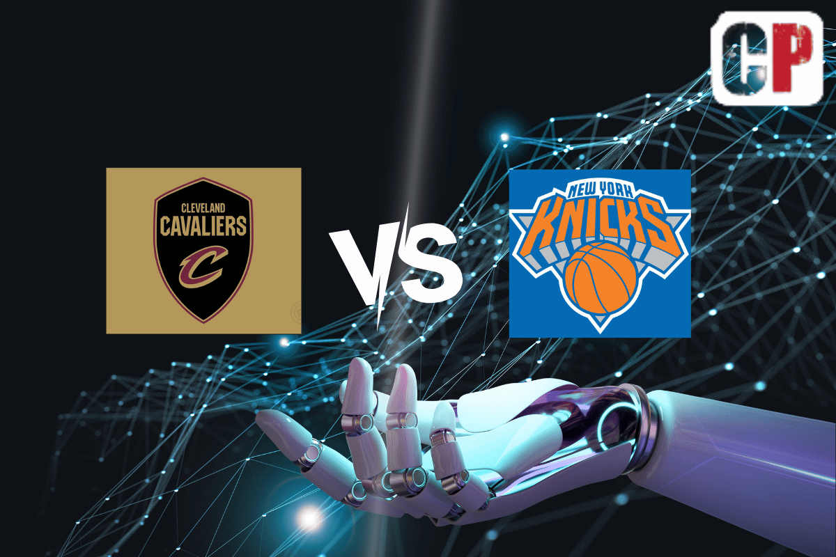Cleveland Cavaliers at New York Knicks AI NBA Basketball Prediction 4/23/2023
