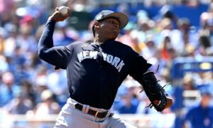 San Francisco Giants at New York Yankees AI MLB Baseball Prediction 4/2/2023
