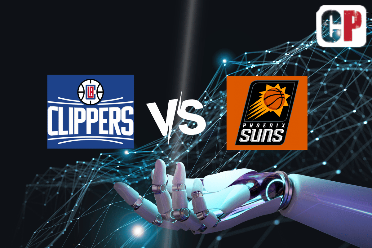 Los Angeles Clippers at Phoenix Suns AI NBA Basketball Prediction 4/16/2023