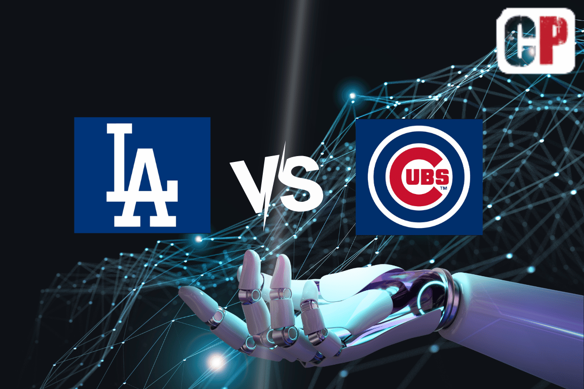Los Angeles Dodgers at Chicago Cubs AI MLB Baseball Prediction 4/20/2023