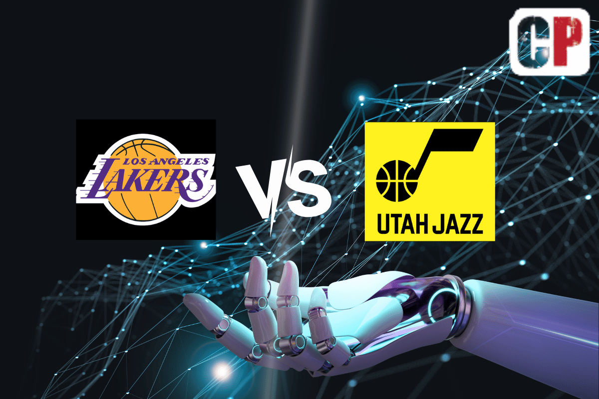 Los Angeles Lakers at Utah Jazz AI NBA Basketball Prediction 4/4/2023