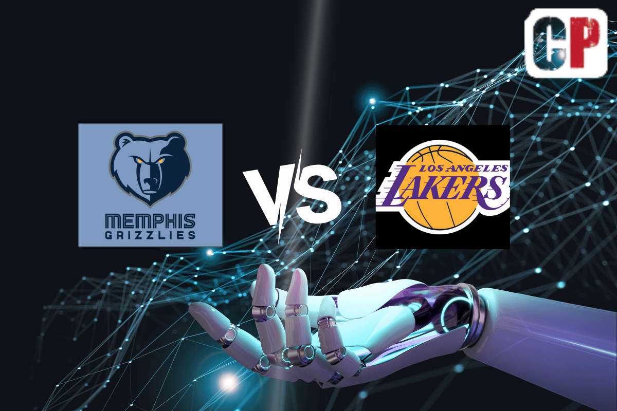 Memphis Grizzlies at Los Angeles Lakers AI NBA Basketball Prediction 4/28/2023