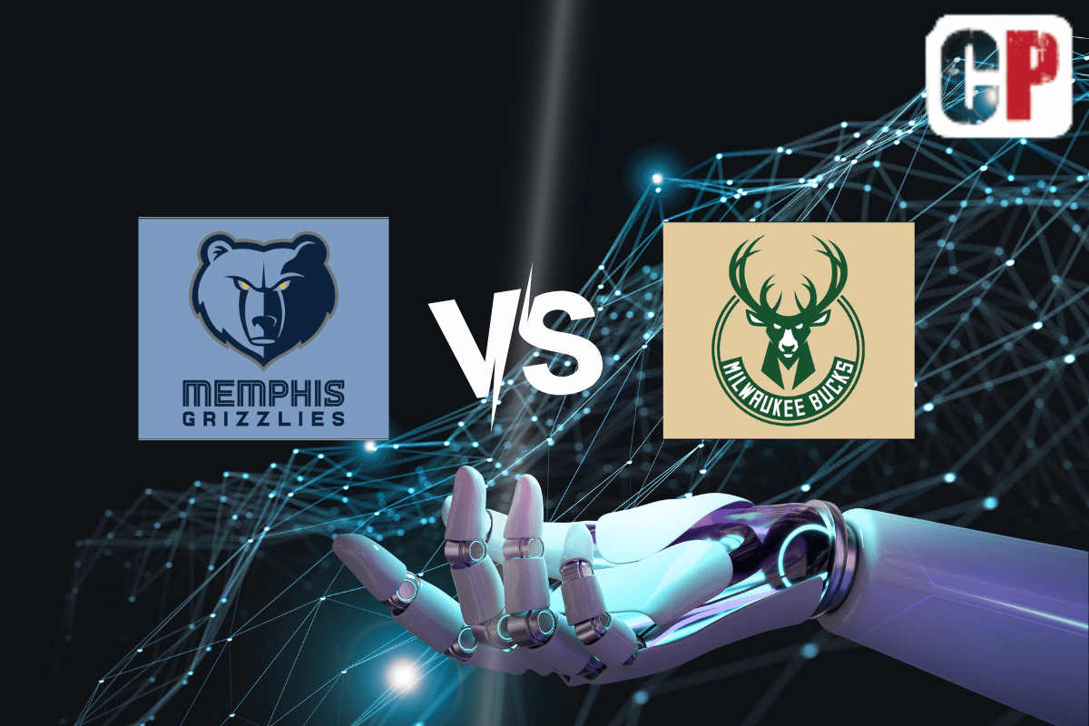 Memphis Grizzlies at Milwaukee Bucks AI NBA Basketball Prediction 4/7/2023