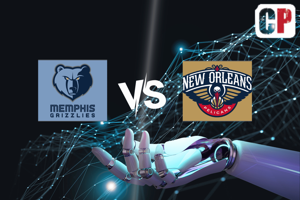 Memphis Grizzlies at New Orleans Pelicans AI NBA Basketball Prediction 4/5/2023
