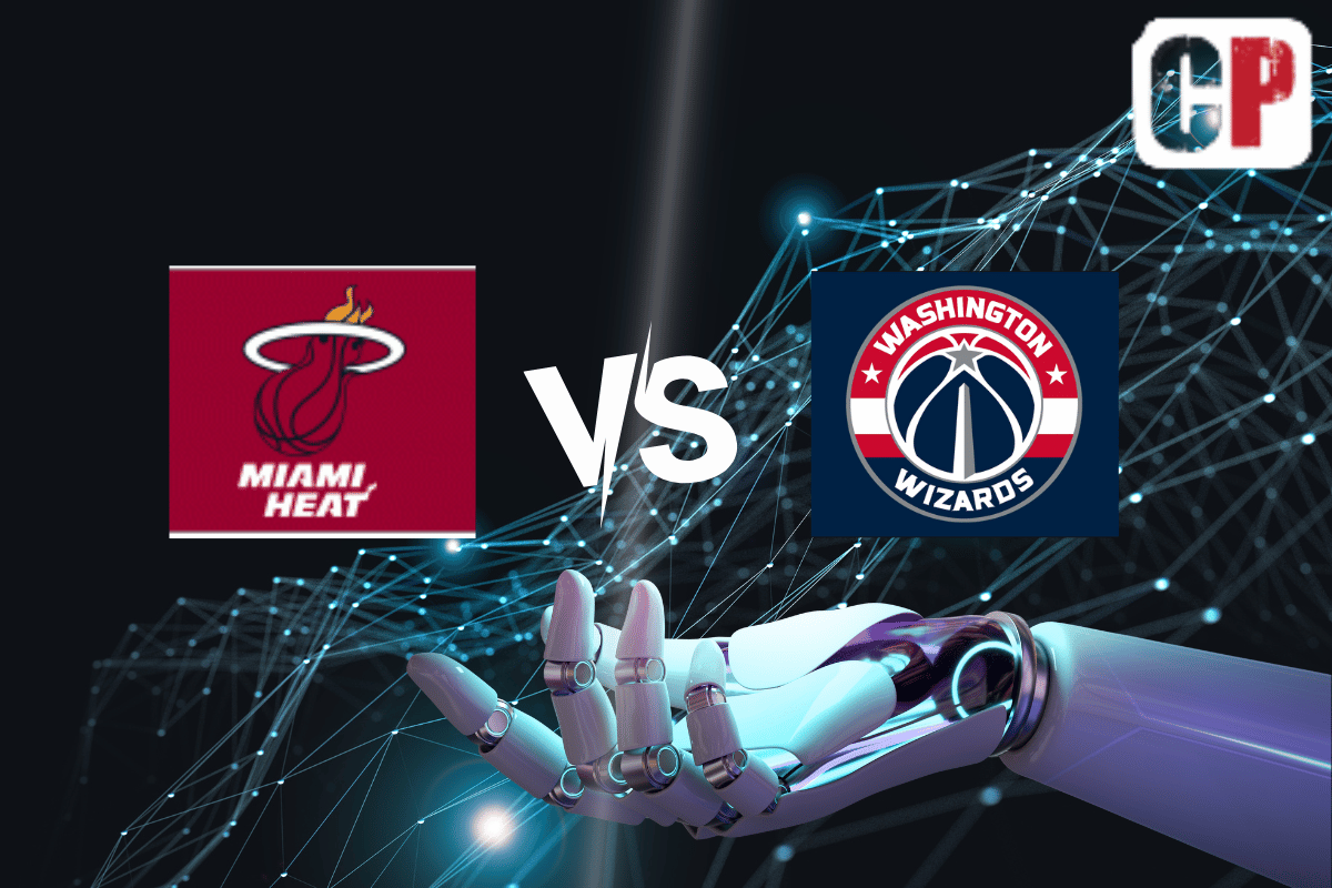 Miami Heat at Washington Wizards AI NBA Basketball Prediction 4/7/2023