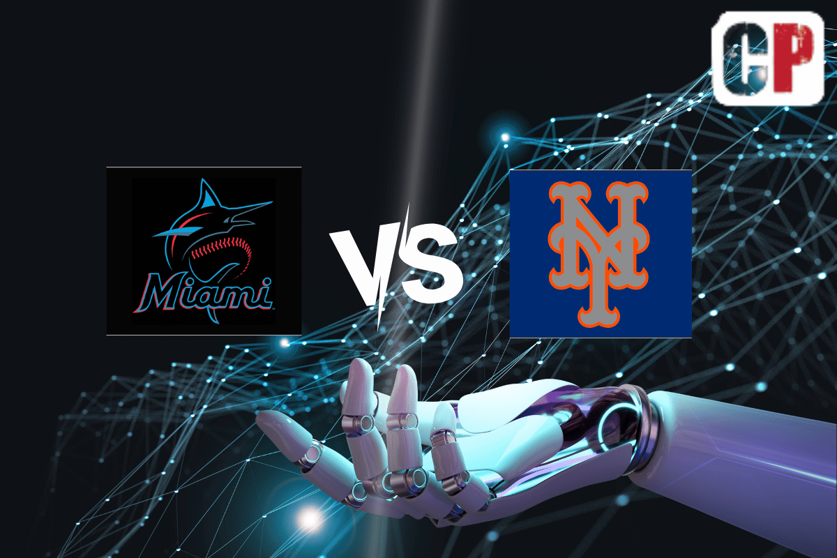 Miami Marlins at New York Mets AI MLB Baseball Prediction 4/8/2023