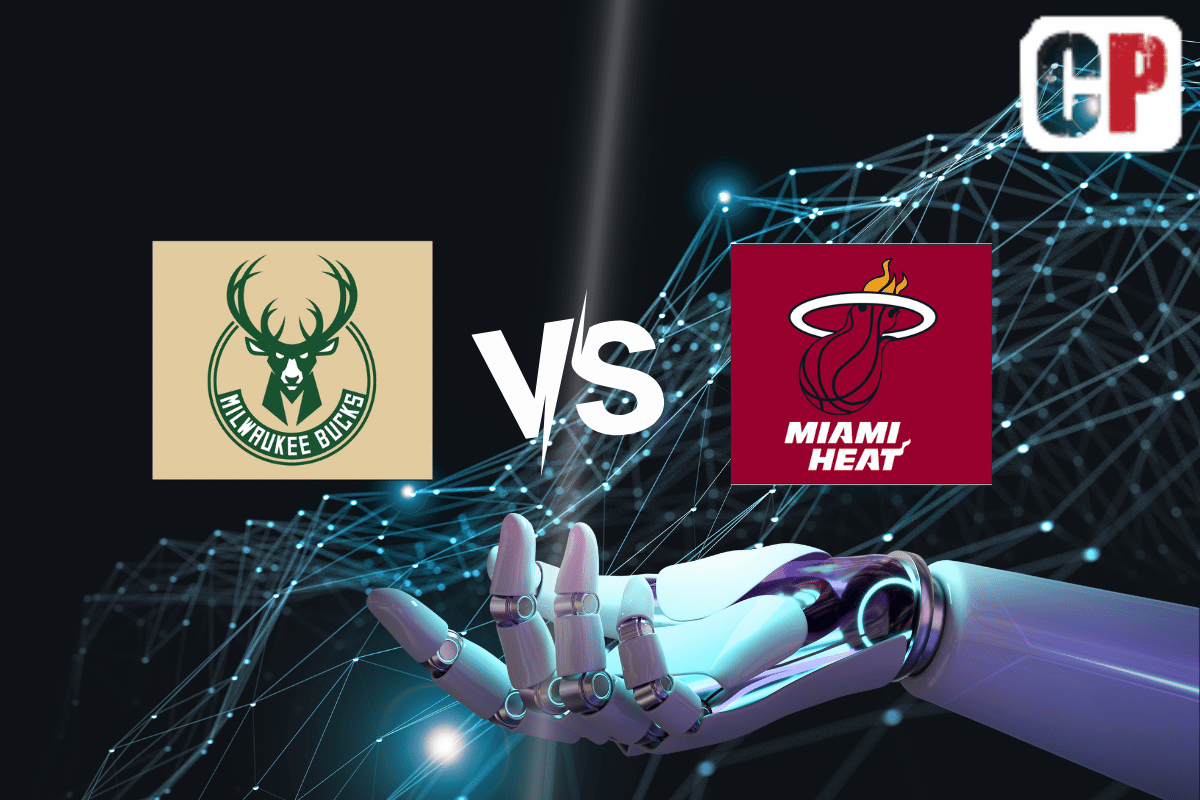 Milwaukee Bucks at Miami Heat AI NBA Basketball Prediction 4/22/2023
