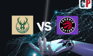 Milwaukee Bucks at Toronto Raptors AI NBA Basketball Prediction 4/9/2023