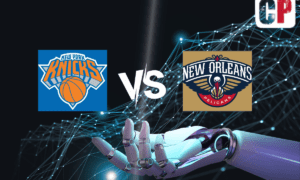 New York Knicks at New Orleans Pelicans AI NBA Basketball Prediction 4/7/2023