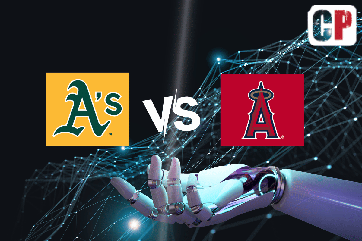 Oakland Athletics at Los Angeles Angels AI MLB Baseball Prediction 4/27/2023