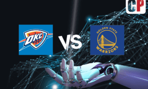 Oklahoma City Thunder at Golden State Warriors AI NBA Basketball Prediction 4/4/2023
