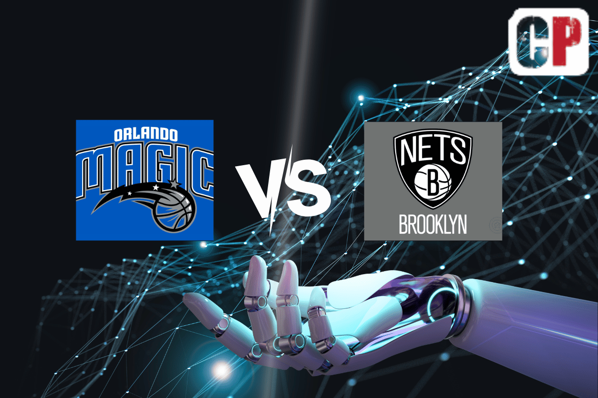 Orlando Magic at Brooklyn Nets AI NBA Basketball Prediction 4/7/2023