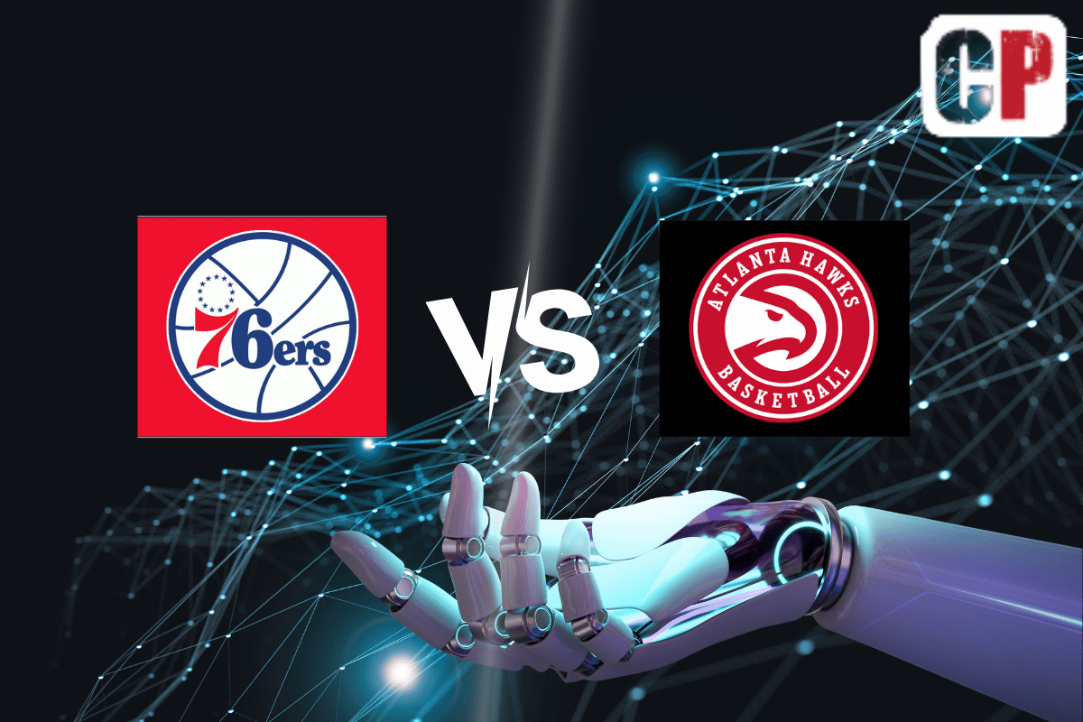 Philadelphia 76ers at Atlanta Hawks AI NBA Basketball Prediction 4/7/2023