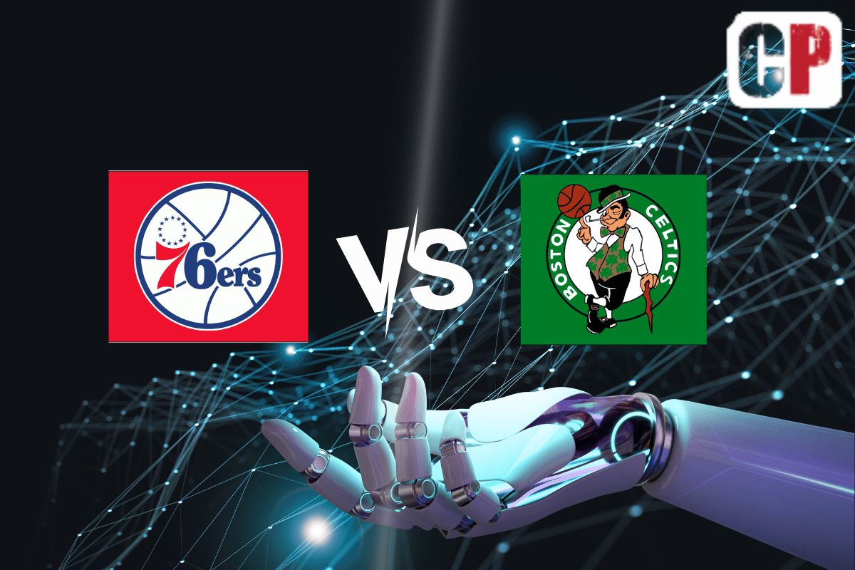 Philadelphia 76ers at Boston Celtics AI NBA Basketball Prediction 5/14/2023