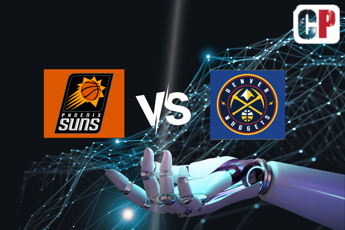 Phoenix Suns at Denver Nuggets AI NBA Basketball Prediction 5/9/2023