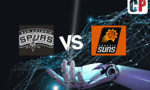 San Antonio Spurs at Phoenix Suns AI NBA Basketball Prediction 4/4/2023