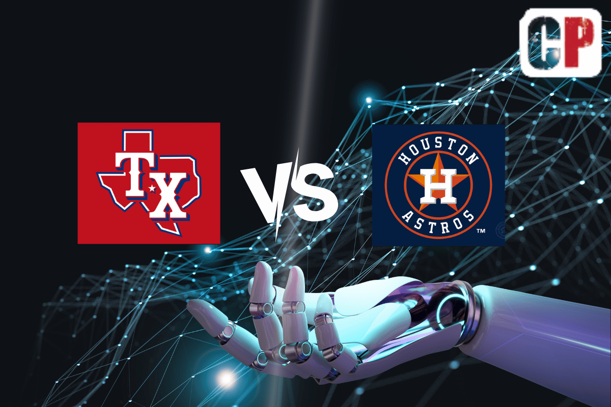Texas Rangers at Houston Astros AI MLB Baseball Prediction 7/24/2023