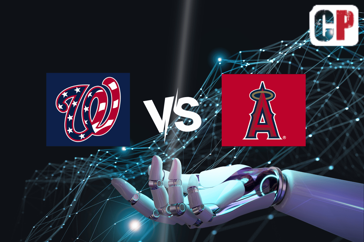 Washington Nationals at Los Angeles Angels AI MLB Baseball Prediction 4/12/2023