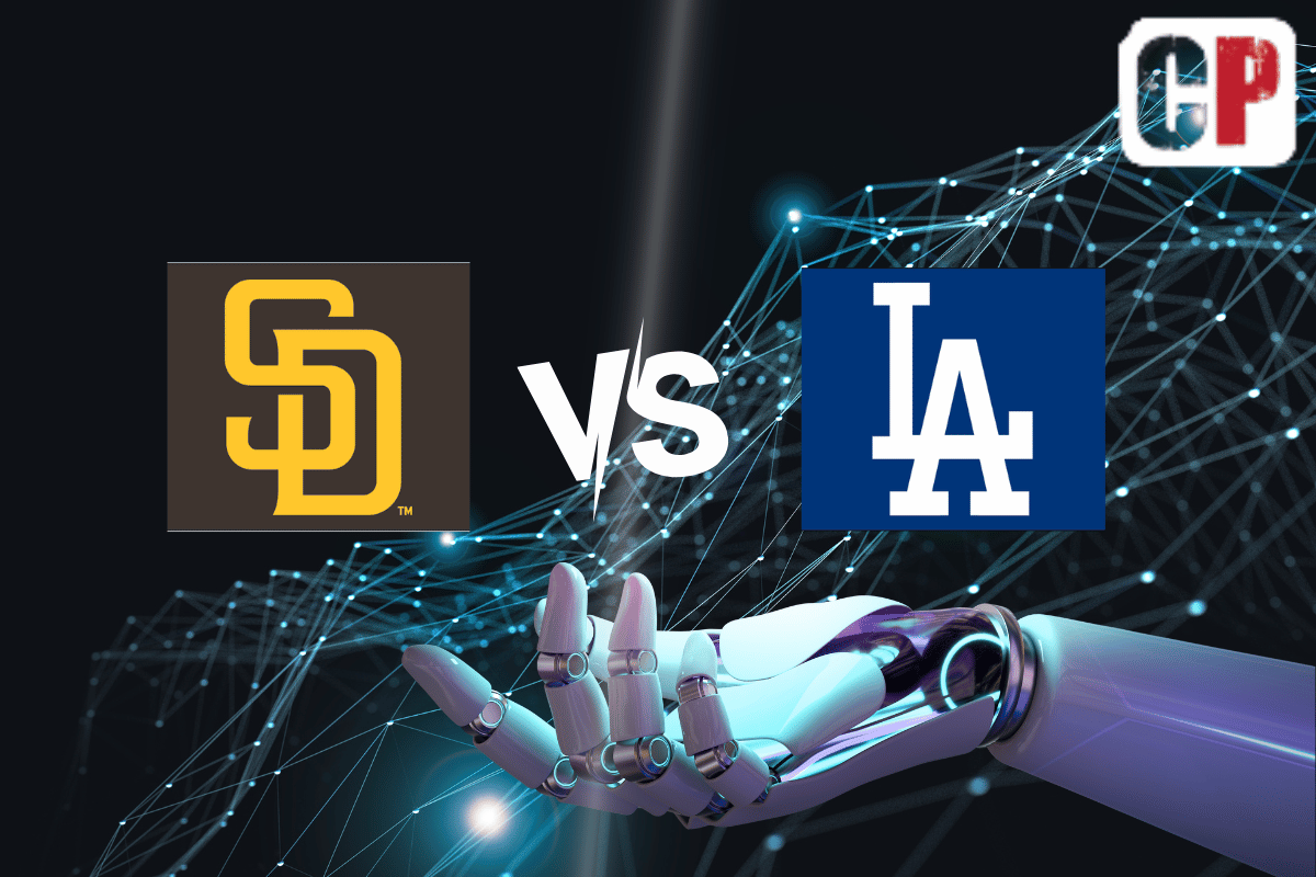 San Diego Padres at Los Angeles Dodgers AI MLB Baseball Prediction 5/12/2023