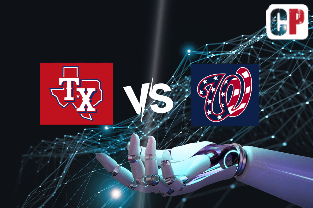 Texas Rangers at Washington Nationals AI MLB Baseball Prediction 7/8/2023