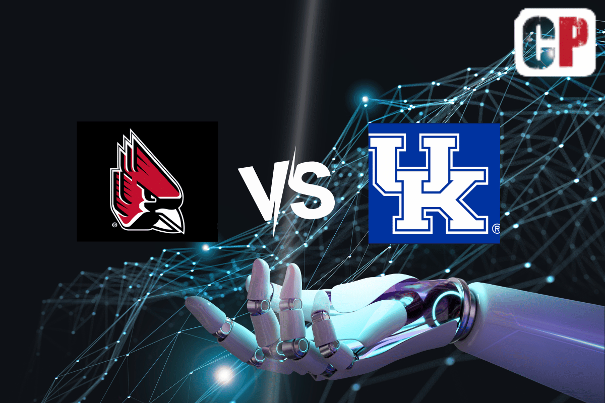 Ball State Cardinals at Kentucky Wildcats AI NCAA Football Prediction 9/2/2023