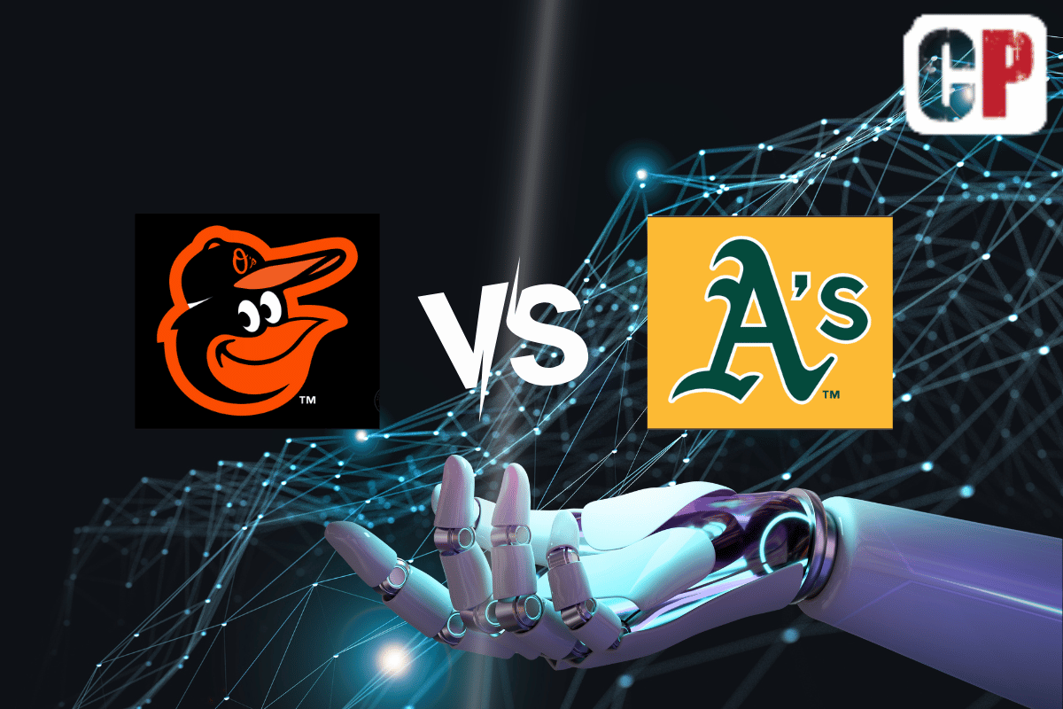 Baltimore Orioles at Oakland Athletics AI MLB Baseball Prediction 8/20/2023