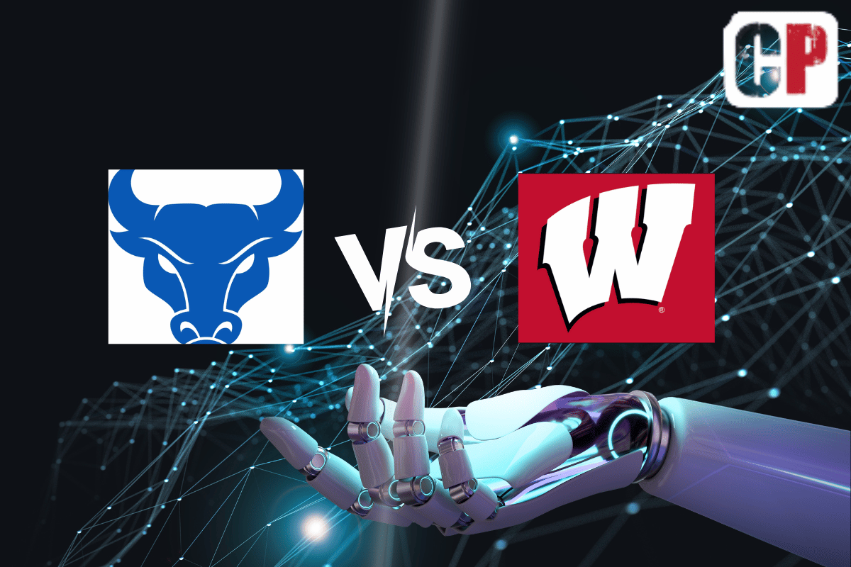 Buffalo Bulls at Wisconsin Badgers AI NCAA Football Prediction 9/2/2023