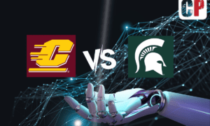 Central Michigan Chippewas at Michigan State Spartans AI NCAA Football Prediction 9/1/2023