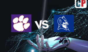 Clemson Tigers at Duke Blue Devils AI NCAA Football Prediction 9/4/2023