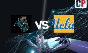 Coastal Carolina Chanticleers at UCLA Bruins AI NCAA Football Prediction 9/2/2023
