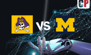East Carolina Pirates at Michigan Wolverines AI NCAA Football Prediction 9/2/2023
