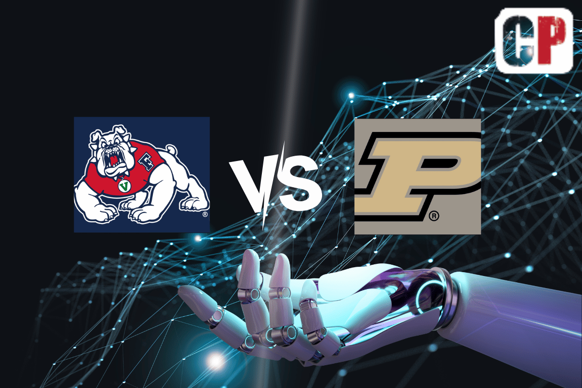 Fresno State Bulldogs at Purdue Boilermakers AI NCAA Football Prediction 9/2/2023