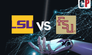 LSU Tigers at Florida State Seminoles AI NCAA Football Prediction 9/3/2023