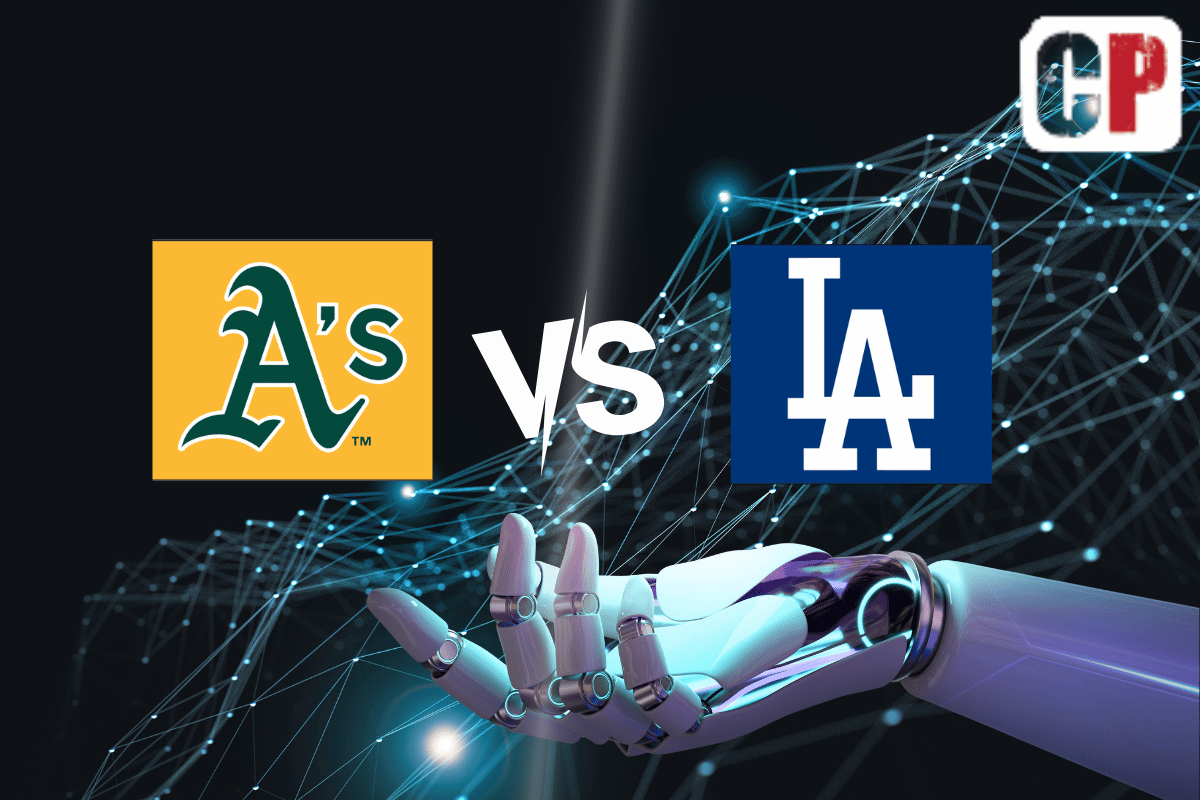 Oakland Athletics at Los Angeles Dodgers AI MLB Baseball Prediction 8/3/2023