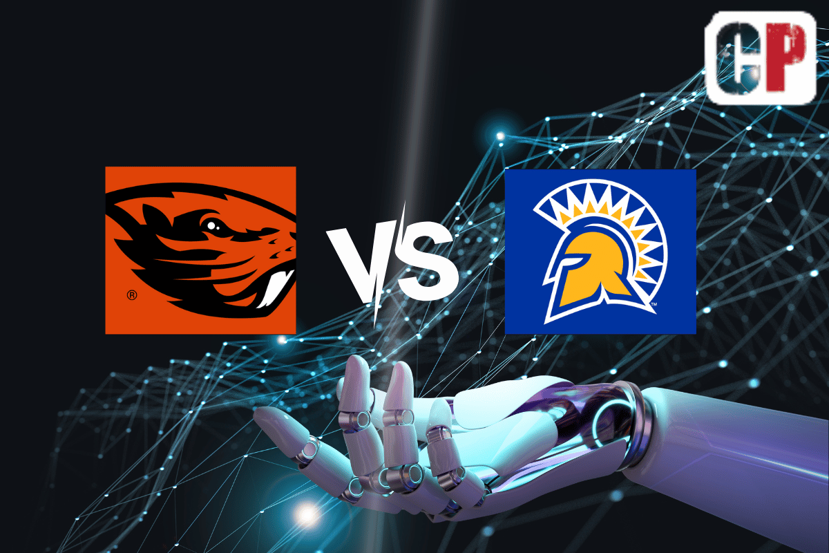 Oregon State Beavers at San Jose State Spartans AI NCAA Football Prediction 9/3/2023