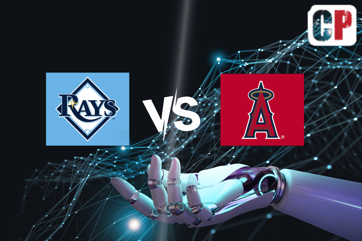 Tampa Bay Rays at Los Angeles Angels AI MLB Baseball Prediction 8/19/2023