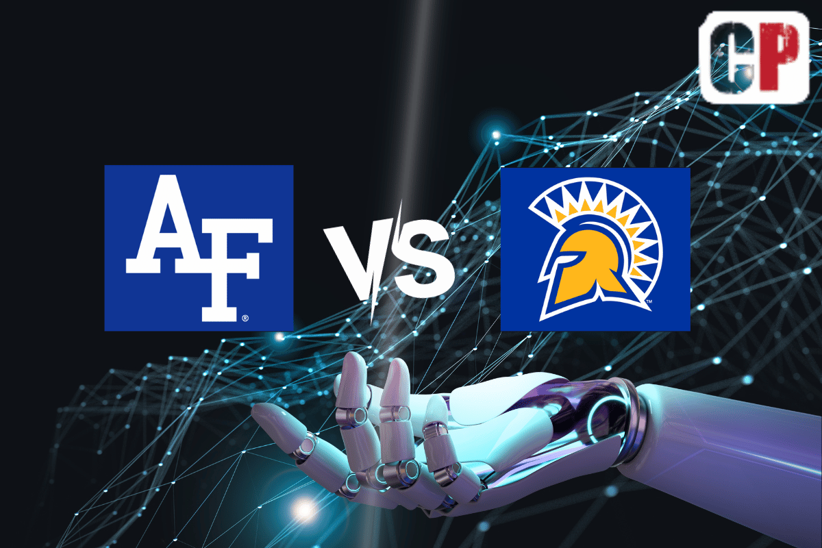 Air Force Falcons at San Jose State Spartans AI NCAA Football Prediction 9/22/2023