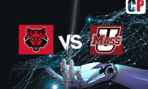 Arkansas State Red Wolves at UMass Minutemen AI NCAA Football Prediction 9/30/2023