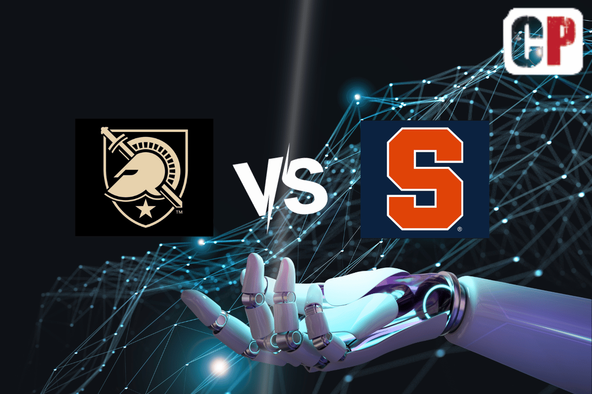 Army Black Knights at Syracuse Orange AI NCAA Football Prediction 9/23/2023