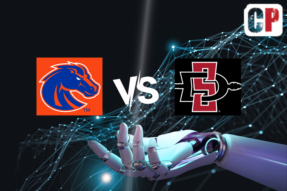 Boise State Broncos at San Diego State Aztecs AI NCAA Football Prediction 9/22/2023